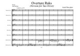 Overture for Saxophone Octet, 2nd Edition, Score